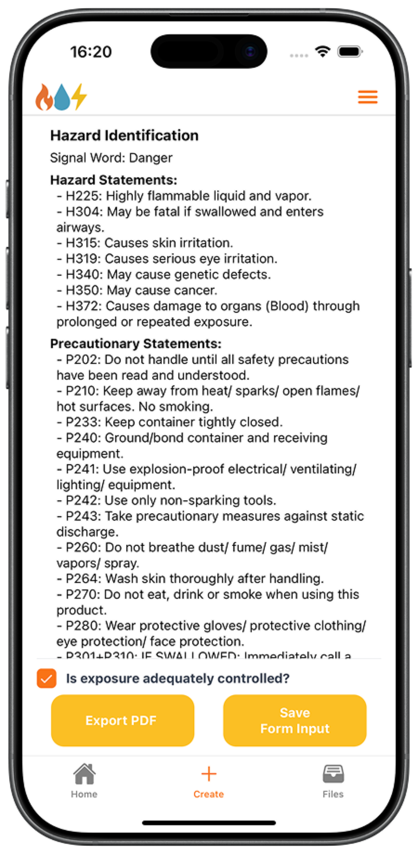 Safe Foundry mobile app mockup